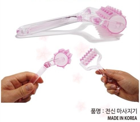 Palo de masaje perezoso para cara, piernas, cuello y cabeza