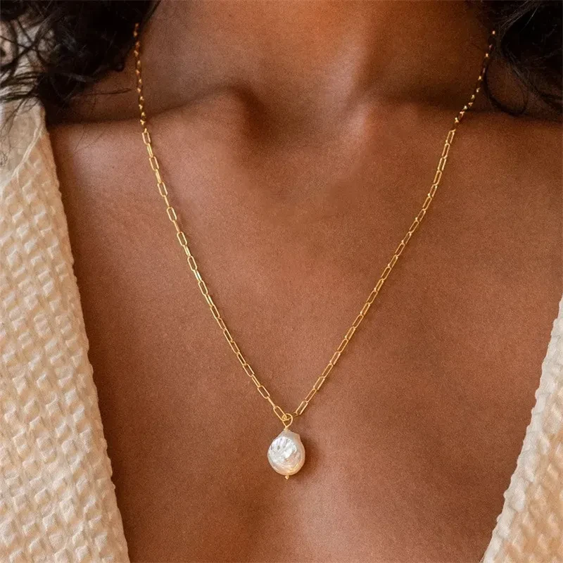Collar de perlas de agua dulce Angélica