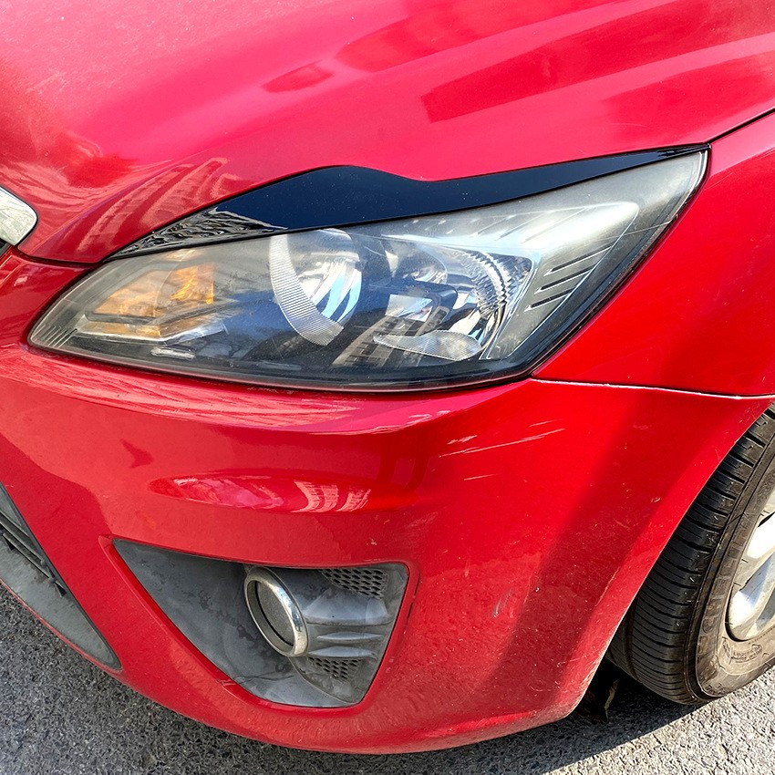 Adhesivo decorativo externo para faros delanteros de Ford Focus, modificación de coche.