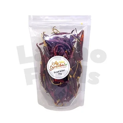 Chile de árbol seco - 75 g