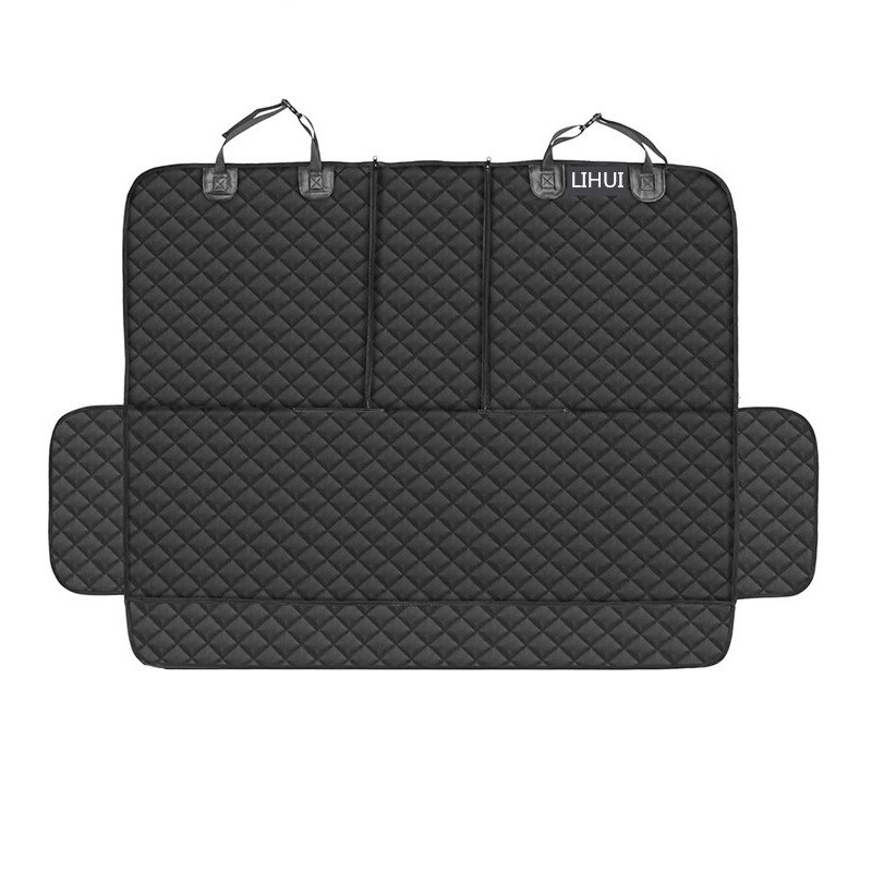 Funda de asiento de coche para mascotas, cojín para coche, suministros para mascotas, cojín para asiento trasero de coche para perros, grueso y transpirable