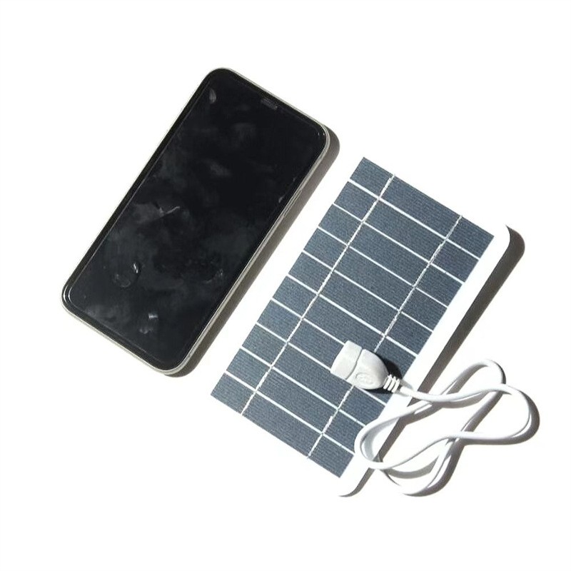 Cargador solar portátil y minimalista para el hogar