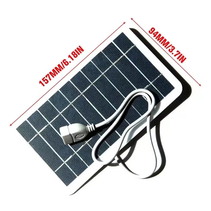 Cargador solar portátil y minimalista para el hogar