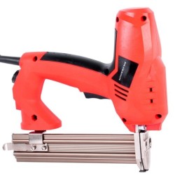 Pistola de clavos de disparo directo, pistola de clavos eléctrica, pistola de clavos eléctrica ajustable de doble propósito, herramientas para trabajar la madera, herramientas de decoración
