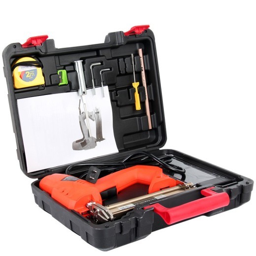 Pistola de clavos de disparo directo, pistola de clavos eléctrica, pistola de clavos eléctrica ajustable de doble propósito, herramientas para trabajar la madera, herramientas de decoración