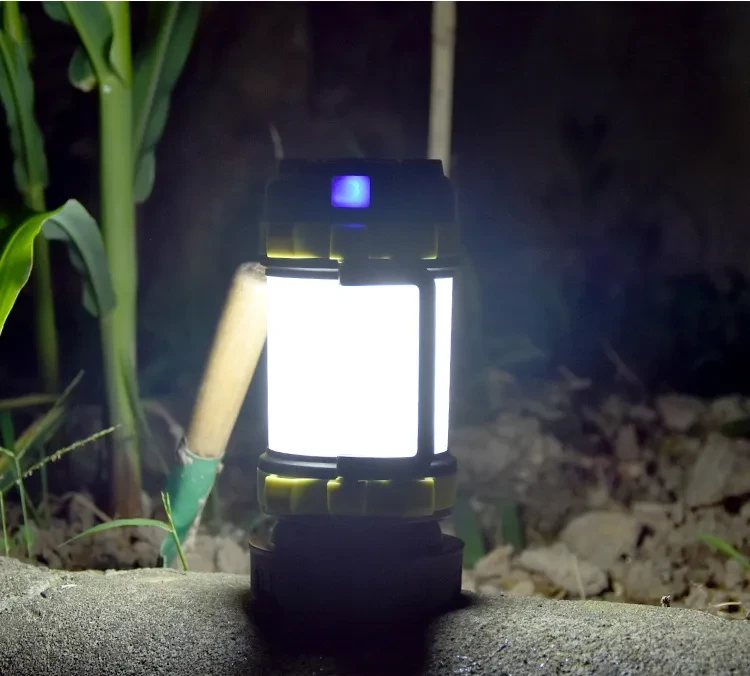 Luz de camping LED multifuncional con carga USB