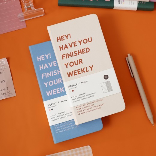 Manual del diario de planificación semanal