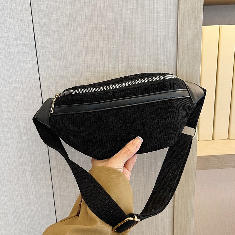 Bolso bandolera informal sencillo de un solo hombro para mujer
