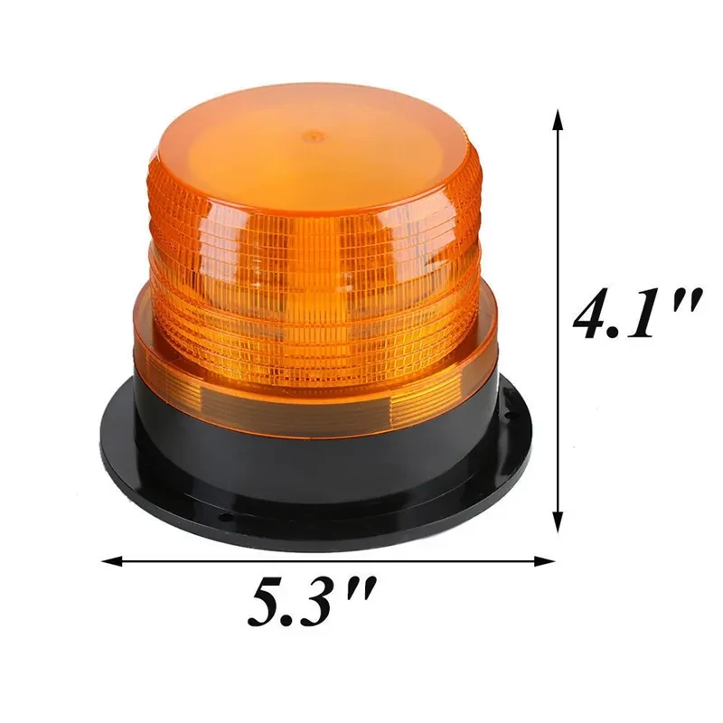 Luz de advertencia LED, luz estroboscópica para coche, luz de techo magnética