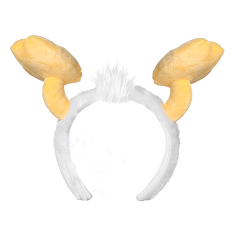 Diadema con horquilla de dibujos animados, tocado de peluche