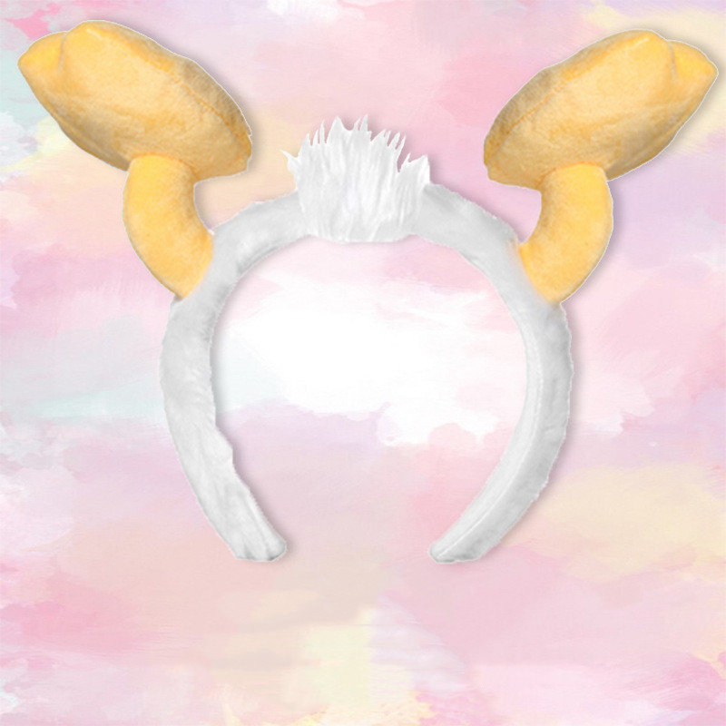 Diadema con horquilla de dibujos animados, tocado de peluche