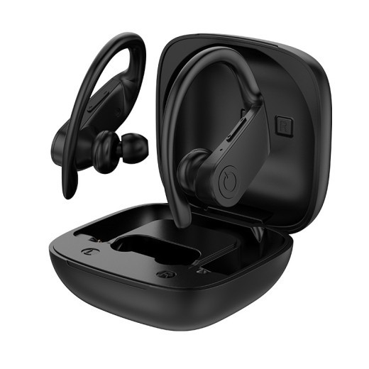 Contenedor de carga con pantalla digital para auriculares Bluetooth