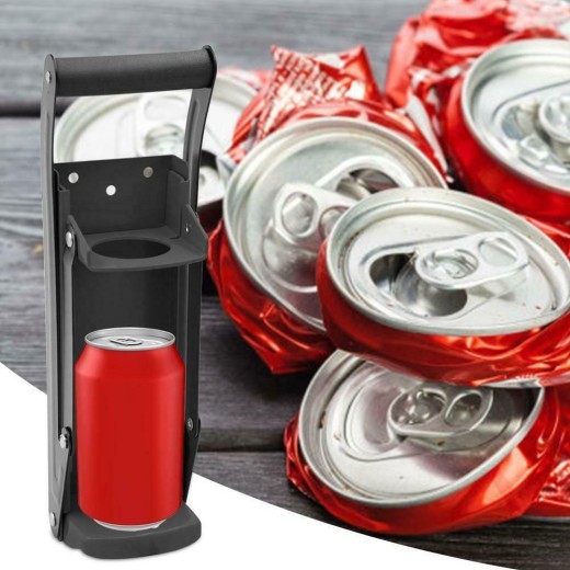 Abridor de botellas para latas de 500 ml, utensilios de cocina, prensador de latas