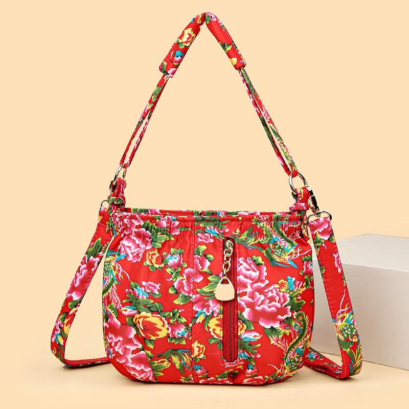 Bolso de mano vintage para mujer, bandolera de gran capacidad