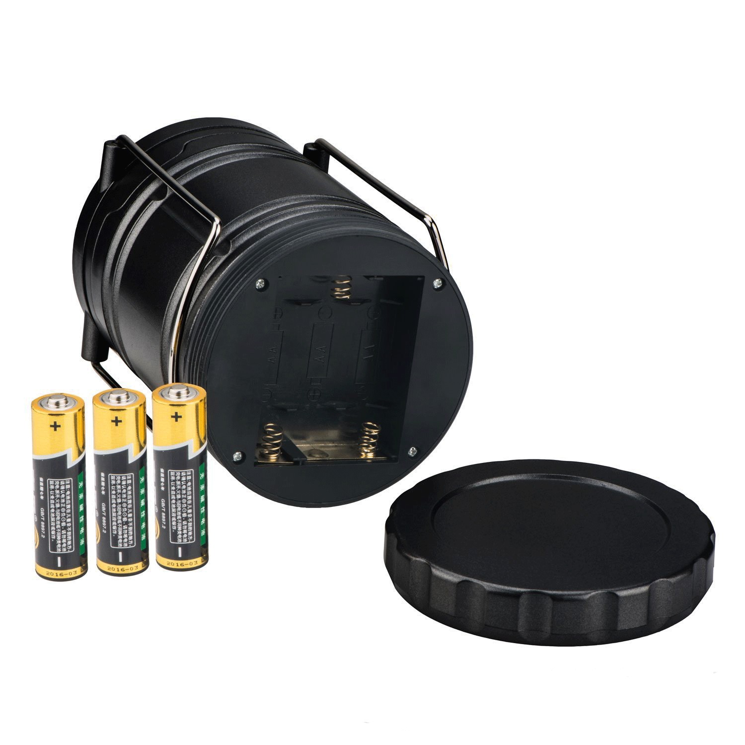 Lámpara de camping COB LED de comercio exterior, nueva, portátil, telescópica, de emergencia, con gancho, directa de fábrica