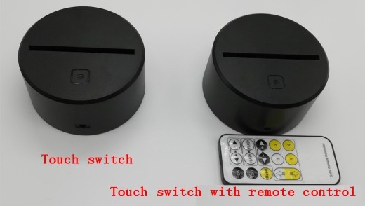 Lámpara 3D con nuevo estilo de gesto de te amo, lámpara LED 3D con lenguaje de señas y control remoto táctil colorido, regalo de San Valentín