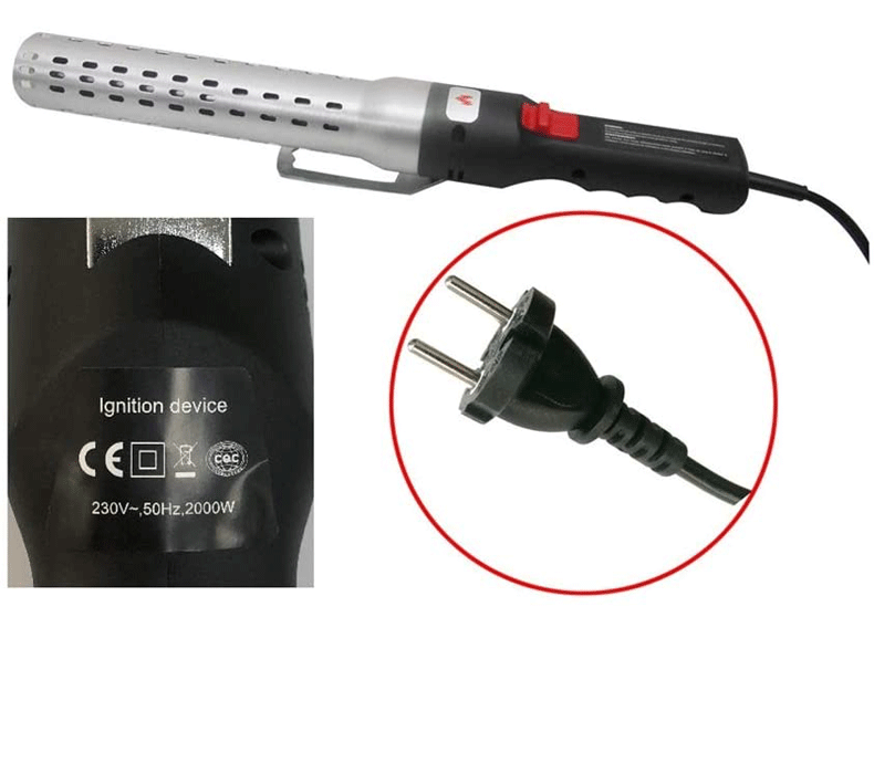 Nuevo encendedor de parrilla de carbón de punto transfronterizo