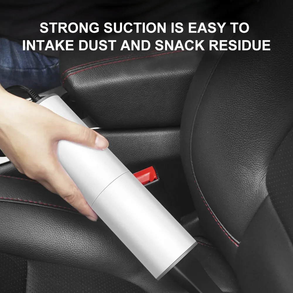 Aspiradora portátil de mano de 120 W con cargador para coche