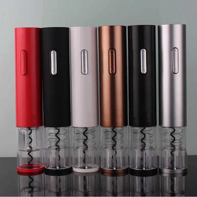 Abridor de vino eléctrico automático con cortador de papel de aluminio