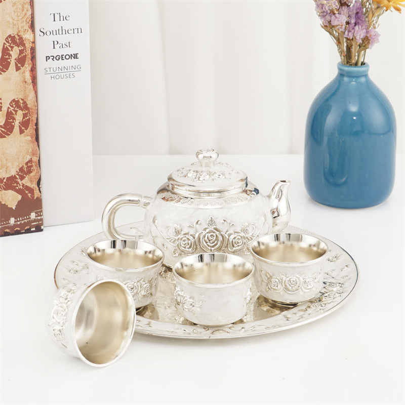 Juego de té europeo para sala de estar sencilla
