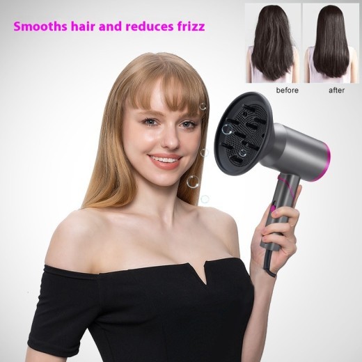 Secador de pelo de alta potencia y temperatura constante, práctico