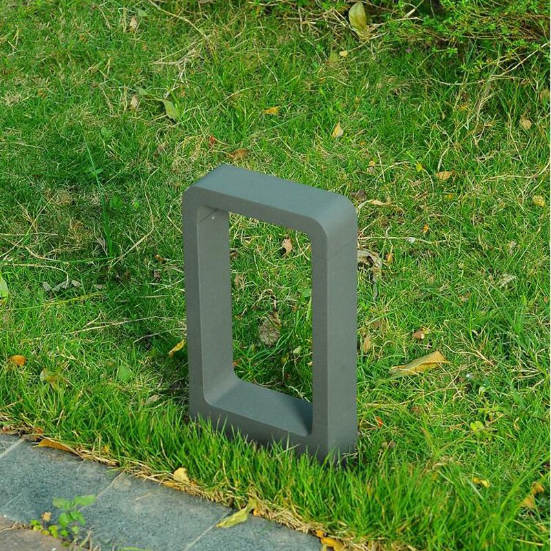 Luz de paisaje para exteriores, impermeable, para villa, jardín, bolardo, luz LED para césped