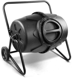 Cubo de compost giratorio extraíble