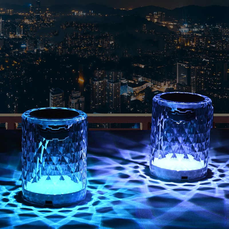Altavoz Bluetooth con luz colorida e inteligencia artificial