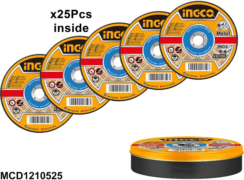 Juego de discos de corte de metal ultrafinos