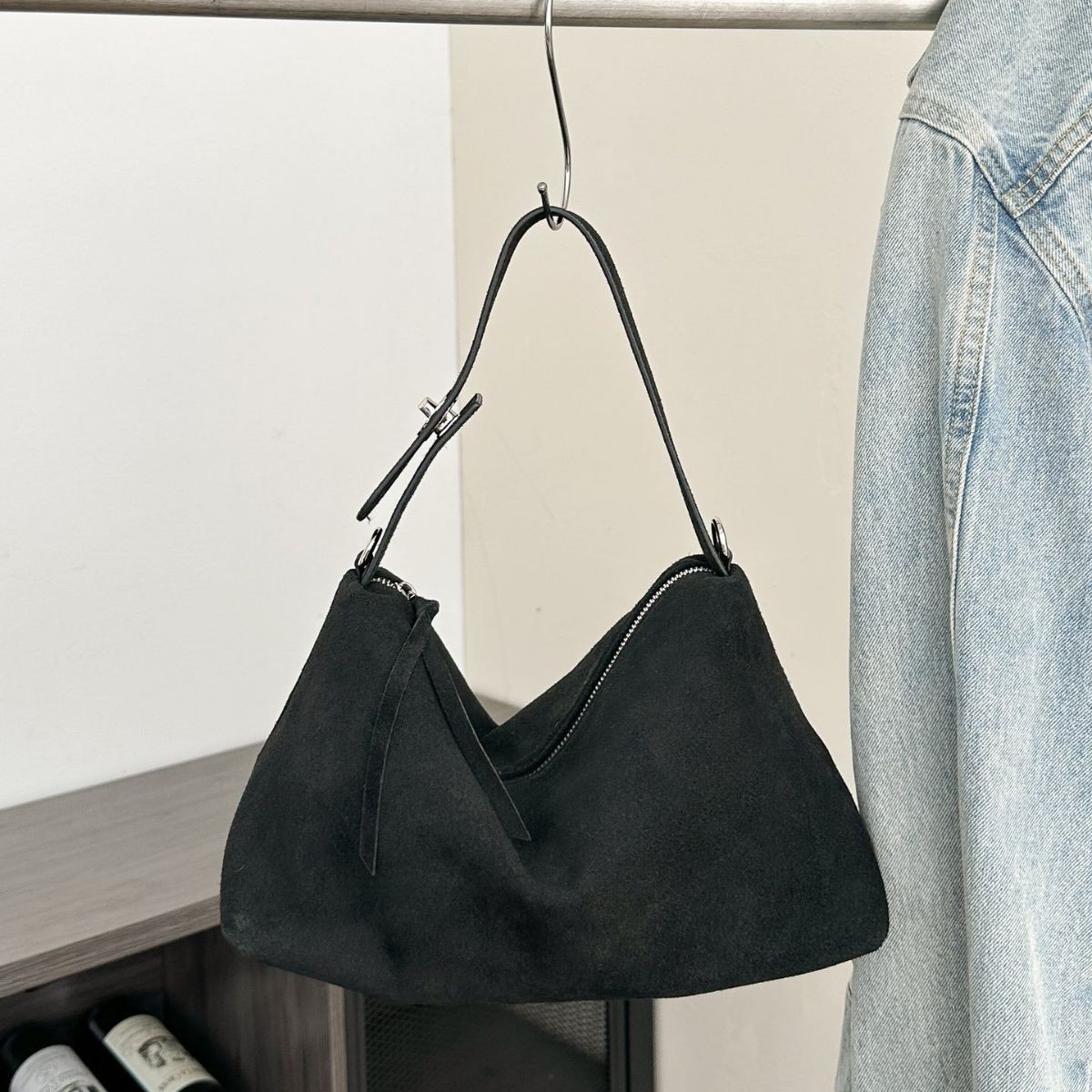 Bolso bandolera sencillo de gran capacidad de moda coreana