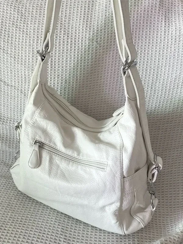 Bolso bandolera de hombro de gran capacidad, sencillo y personalizado, combinable con todo.