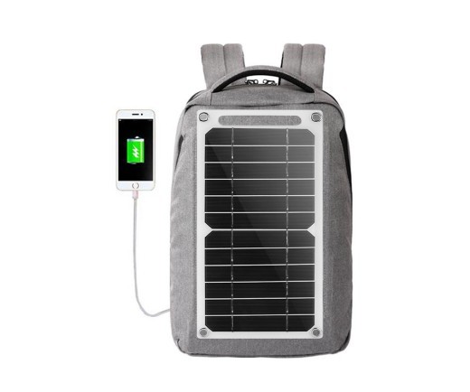 Cargador solar para mochila