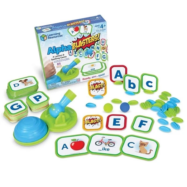 Juego de letras y ortografía Alphablasters