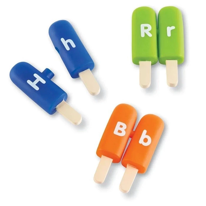 Smart Snacks Alpha Pops Alfabeto colorido Aprende a reconocer letras