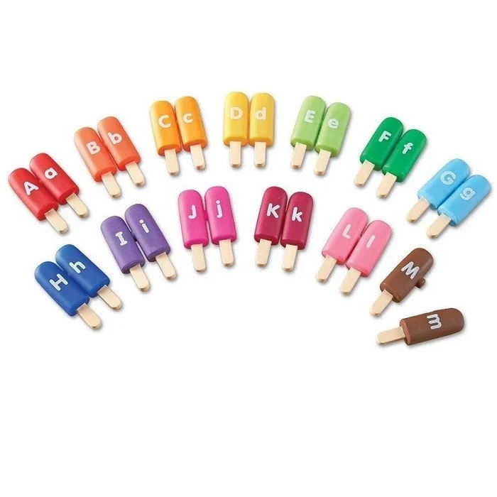 Smart Snacks Alpha Pops Alfabeto colorido Aprende a reconocer letras