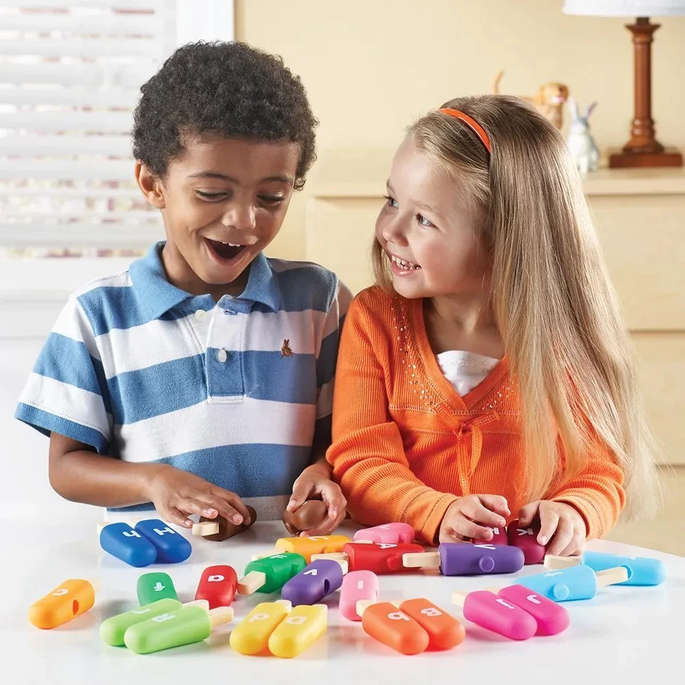 Smart Snacks Alpha Pops Alfabeto colorido Aprende a reconocer letras