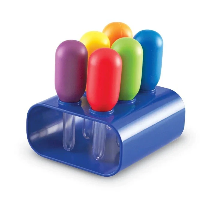 Cuentagotas jumbo de ciencias primarias con soporte Aprendizaje científico fácil para niños