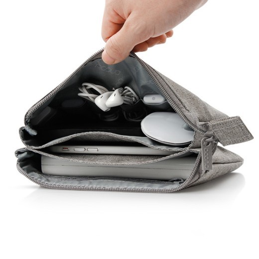 Bolsa de almacenamiento Cable de datos Banco de energía Disco duro móvil Accesorios Acabado