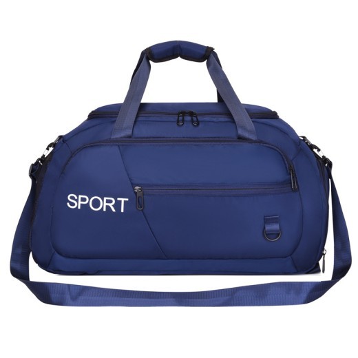 Bolsas de equipaje para mujer, bolso Oxford para hombre, bolso de hombro para gimnasio, mochila deportiva impermeable de viaje con compartimento para zapatos