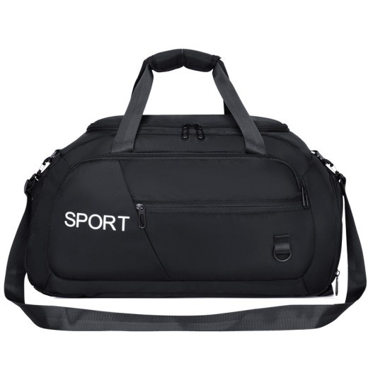 Bolsas de equipaje para mujer, bolso Oxford para hombre, bolso de hombro para gimnasio, mochila deportiva impermeable de viaje con compartimento para zapatos