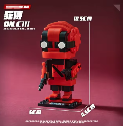 Bloques de construcción de personajes de dibujos animados de Iron Man, Capitán América, juguetes con partículas pequeñas, modelos de construcción, regalos educativos para niños.