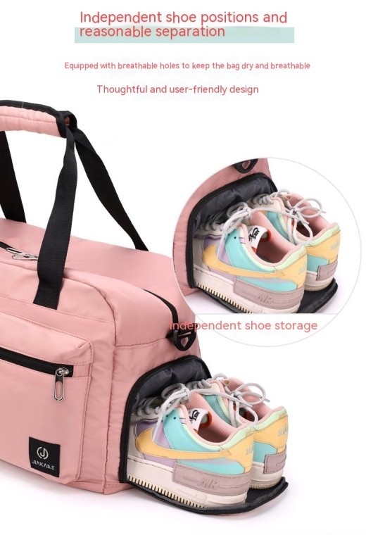Bolsa de almacenamiento portátil para equipaje de gran capacidad para viajes cortos