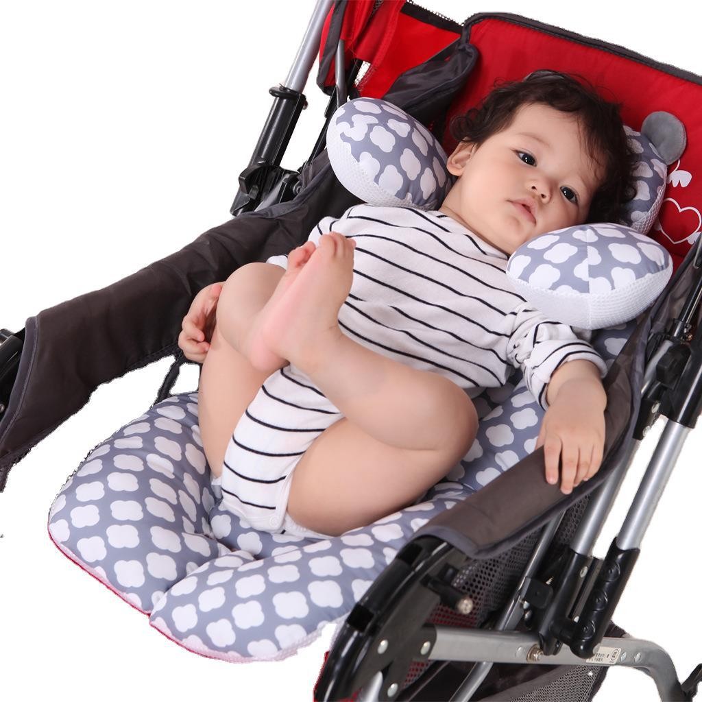 Colchoneta para dormir para cochecito de bebé Cojín de soporte corporal para bebé
