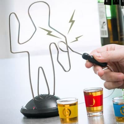Juguete rompecabezas electrónico con toque eléctrico y laberinto