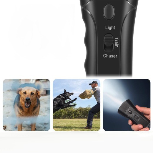 Entrenador láser para perros con doble cuerno