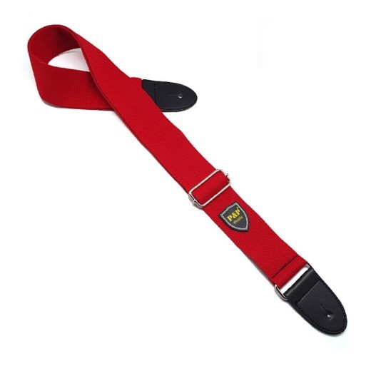 Accesorios para instrumentos correa de guitarra fábrica algodón puro