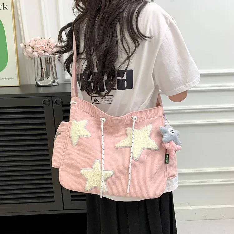 Bolso bandolera casual con estrella de cinco puntas