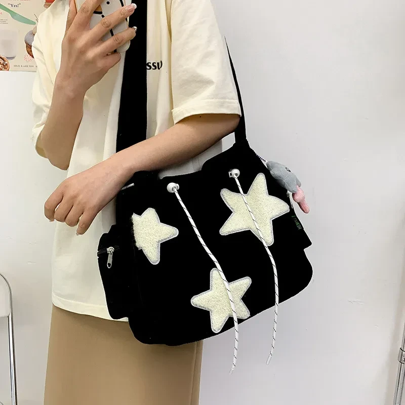 Bolso bandolera casual con estrella de cinco puntas