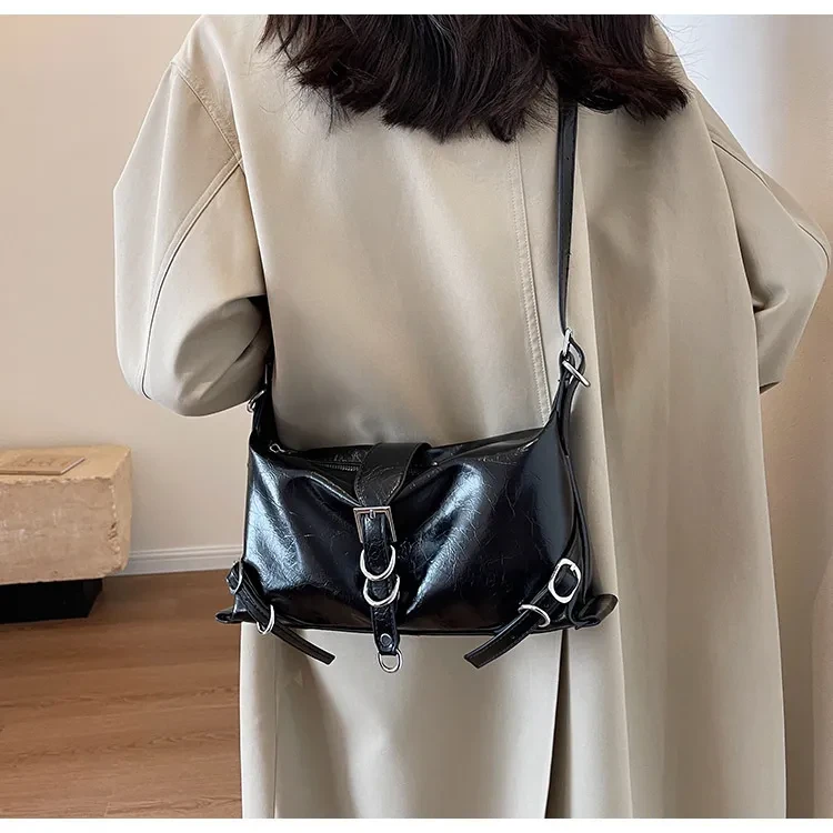 Bolso de gran capacidad estilo occidental avanzado de Niche Ancient Underarm