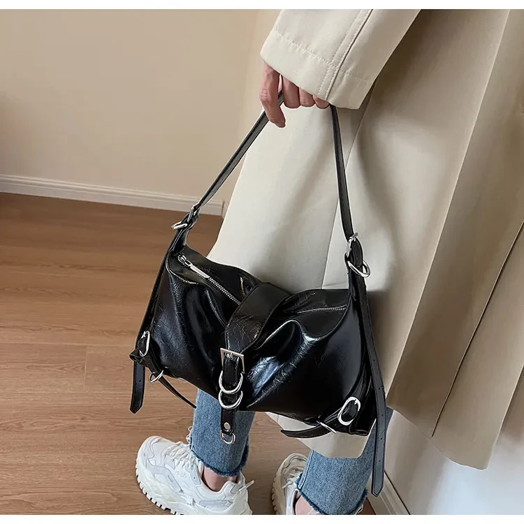 Bolso de gran capacidad estilo occidental avanzado de Niche Ancient Underarm